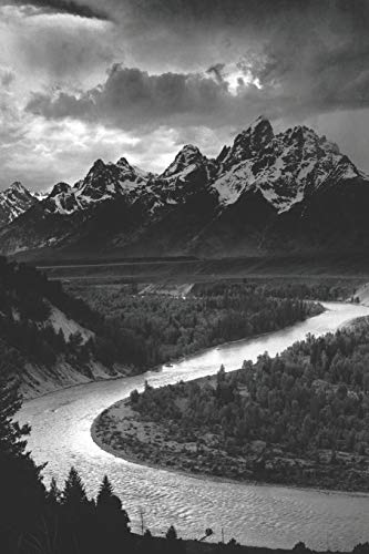 Ansel Adams Tetons and the Snake River Journal Notebook: Blank Lined Ruled For Writing 6x9 110 Pages