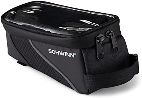 Schwinn Bike Bag, Pannier and Storage, Easy to Attach, Hold Cell Phones, Snacks, Wallet, Mounted Bicycle Accessories