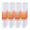 iSpring FP150X8 10"x2.5" Universal Sediment Water Filter Replacement Cartridges, 50 Micron Multi-layer Sediment Filter, 8 Pack