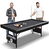 SereneLife billard pliable 6 pieds, système de visée Trueshot photo 4