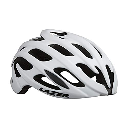 LAZER Casco Blade+ MIPS (S) Ciclismo, Adultos Unisex, Blanco(Blanco)