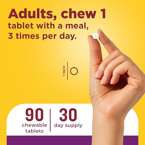 Nature Made Digestive Enzymes 5-in-1 Blend, 90 Chewable Tablets - image 5