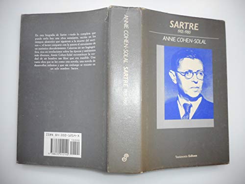 Sartre - 1905-1980 (Spanish Edition) [Spanish] 843501214X Book Cover