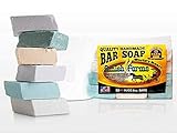 Amish Farms Handmade Bar Soap, Natural Ingredients, Cold Pressed, Carcinogen Free, 6 Ounce (12 Pack)