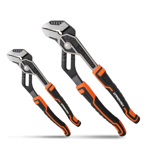 VANQUISH 2-Pieces Tongue and Groove Joint Pliers 8-Inch/10-Inch Adjustable Water Pump Pliers (3195)