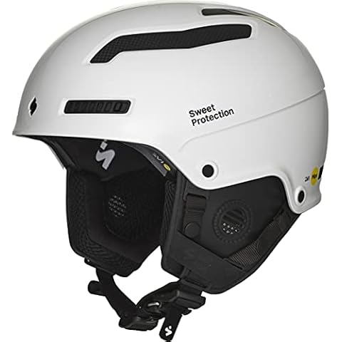 Sweet Protection Trooper 2Vi MIPS Helmet for Skiing, Gloss White, Large/X-Large Cover