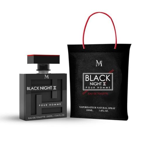 MONTAGE-Eau de TOILETTE Profumo Uomo BLACK NIGHT 100ML