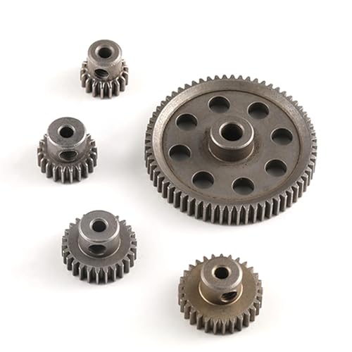 Engrenage de moteur en acier M0.6 pignon 3.175mm et couronne 64T pour modèle réduit