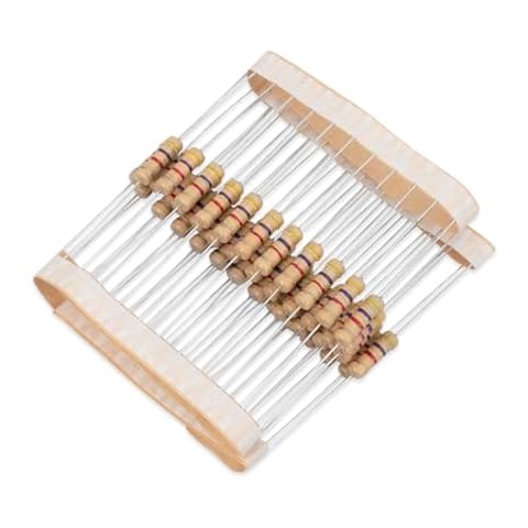 Innfeeltech 50 Pcs 4.7K Ohm Carbon Film Resistors Cover