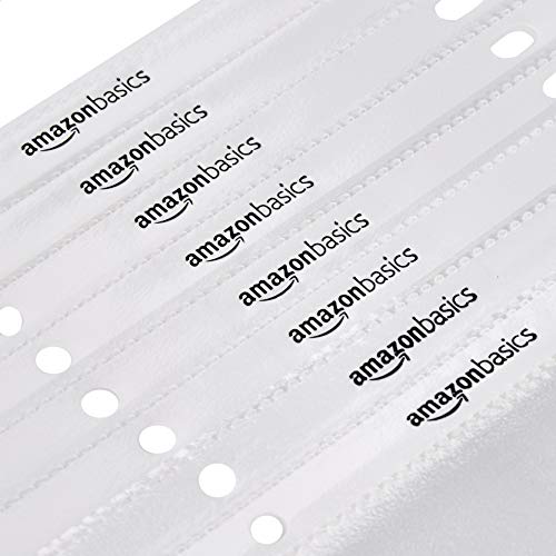 Amazon Basics Polypropylene (PP) Sheet Protector, Non-Glare, 200 Pack, Clear image 2