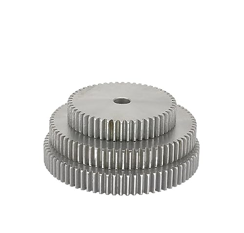 Bevel Gear Pinion Hardware Mechanical 1pcs Cylindrical Gear 1M-92/95/96/97/98/100/105/106T Carbon Steel Soft Teeth Surface Gear Wheel Transmission Parts(1M106T - Bore 12 mm)