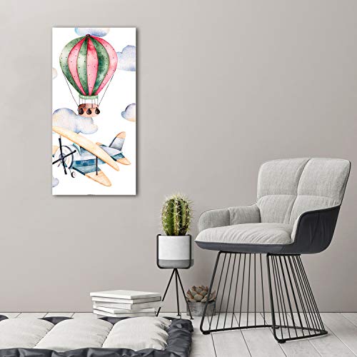 Image sur verre acrylique 50x100 de tableaux muraux multicolores - 4