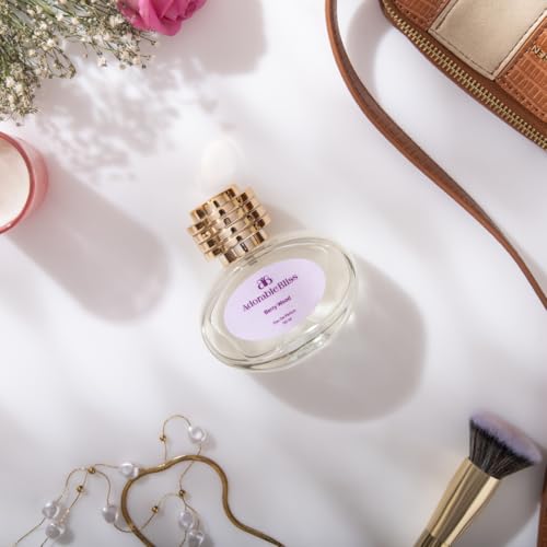 Image of Berry Wood Eau De Parfum 50ML | Elegant Women's Fragrance with Vibrant Raspberry & Warm Woody Notes | Long-Lasting | Perfect for Everyday, Brunch & Vacations | Ideal Gift for Her