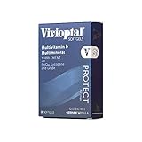 Vivioptal Protect For Men 30 Capsules Multivitamin & Multimineral Supplement CoQ10 Lycopene...