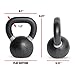 CAP Barbell Cast Iron Competition Kettlebell Weight, 13 Pounds