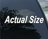 Actual Size - Mini Cooper - Vinyl Decal Sticker for Car, Truck, Laptop, Tablet, Ipad, Window, Cornhole Board etc (5'x0.9', White)