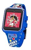 Accutime Kids Ryan's World Royal Blue Educational Learning Touchscreen Smart Watch Toy for Boys, Girls, Toddlers - Selfie Cam, Learning Games, Alarm, Calculator, Pedometer and More (Model: RYW4036AZ)