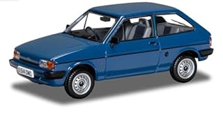 Corgi VA14402 Ford Fiesta Mk2 1.1 Popular Plus, Maritime Blue, Die-cast model for ages 14+, for adults and collectors