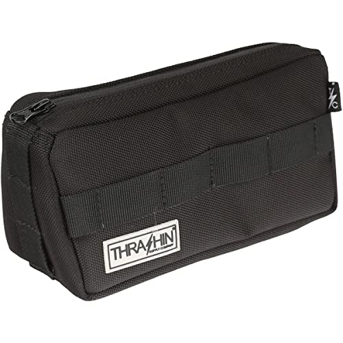 Bolso de utilidad Thrashin Supply para motocicleta (negro) miniatura 1