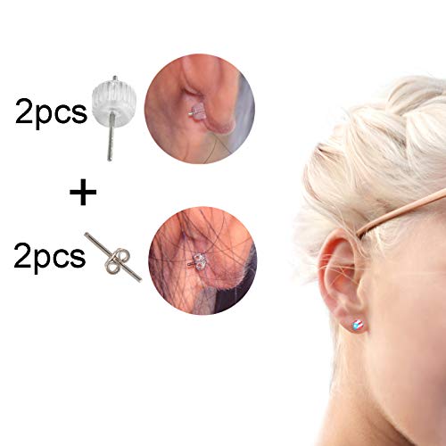 Paialco Jewelry JE30447SVA8 Stainless Steel Puerto Rico Flag Section Button Stud Earrings thumb #1