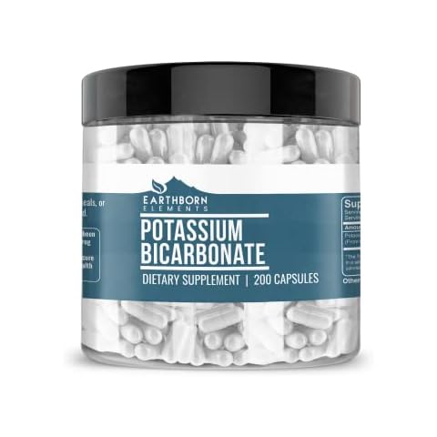 Earthborn Elements Potassium Bicarbonate Capsules Cover