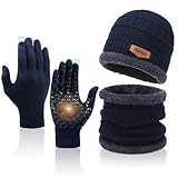 Ensemble de gants, écharpe et chapeau 3 en 1 : vous pouvez utiliser ce bonnet thermique multifonction, ce gant et cette écharpe ensemble ou séparément, à votre guise. Un bonnet, un gant et une écharpe extensibles garderont votre tête, vos oreilles, vos mains, votre visage et votre cou au chaud