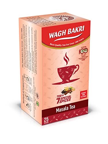 Image of Wagh Bakri Masala Tea, 50 gram, Masala chai