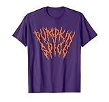 Pumpkin Spice Funny Heavy Doom Black Metal Music Halloween T-Shirt