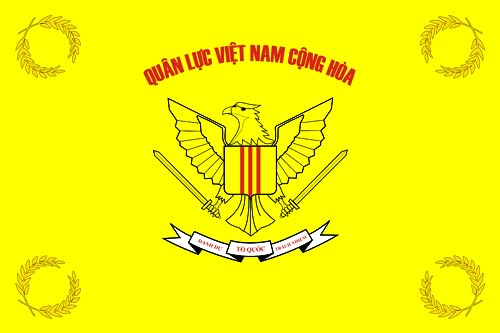 Drapeau Armée de la République du Viêt Grand Format Couleurs Résistantes
