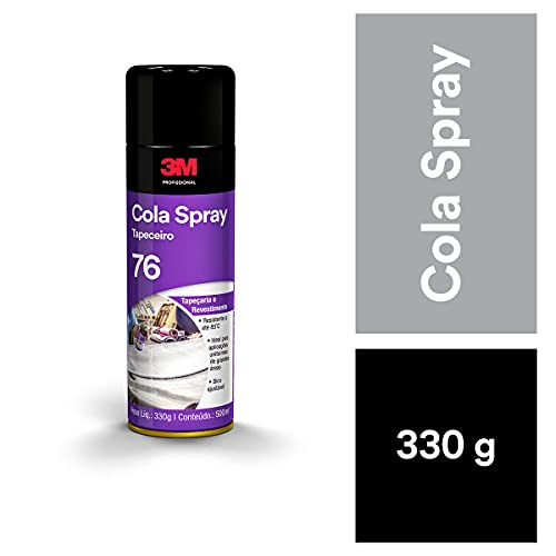3M, Industrial, Adesivo Spray, 76, Lata, 330 g