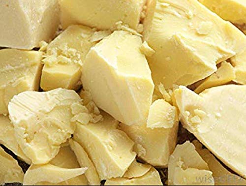 Hansi Naturals Cocoa Butter 100% Fresh (1 LB) Chunks for Creams, Cosmetics or Chocolate