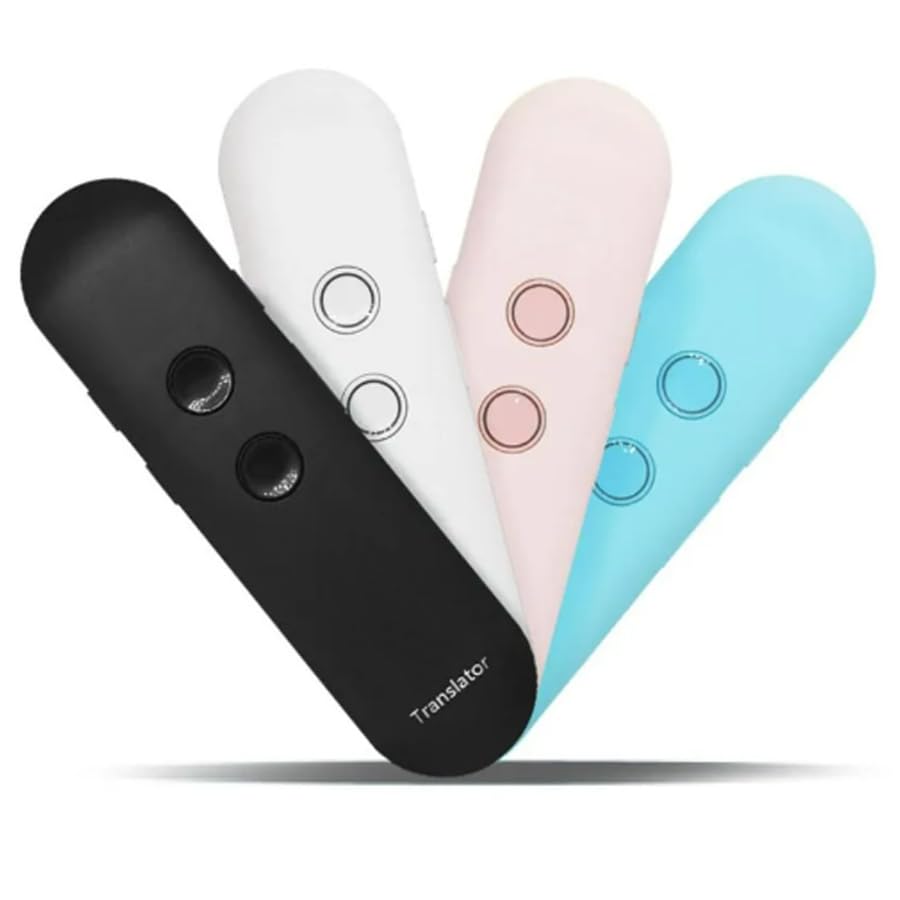 Dispositif de traducteur de langue vocal instantané application Bluetooth multicangue 40 langues