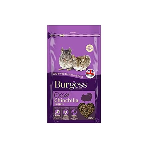 Burgess Excel Chinchilla Nuggets 4 x 1.5kg Cover