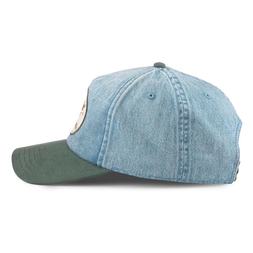 Image of AMERICAN NEEDLE Miller High Life Beer Patch Unisex Adjustable Snapback Baseball Hat