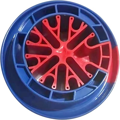 Cable Organize Tool, Wire Comb, Wire Organizing Tool, Network Cable, Cable Organizing Kit,Category 5/6 Universal Cabling Cable Management Tool, Prevent Entanglement Carding (Blue+red)