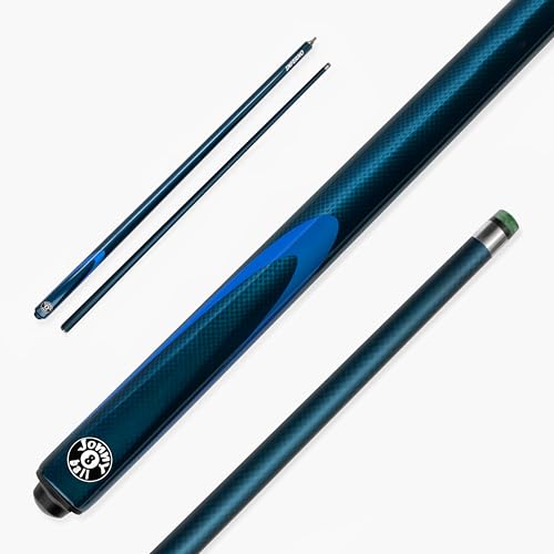 Inferno 2 Piece Fiberglass Snooker & Pool Cue - 9.5mm Layered Tip | Vibrant Colours Perfect Gift for Aspiring Players Tip Shaped and Ready for Play Highly Portable 19oz Weight product thumbnail 9