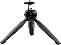 Vista 2 de Trípode portátil ligero para cámara Raspberry Pi HQ, soporte de teléfono con rotación de 360°, fácil de usar @XYGStudy
