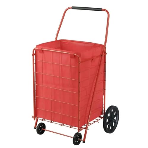 Chariot de courses portable robuste 110 LB avec châssis utilitaire