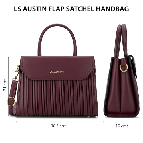 Image of Lavie Signature Women's Austin Satchel Bag | Satchel Handbag for Work | Ladies Purse | Stylish Shoulder Bag | Gift for Women