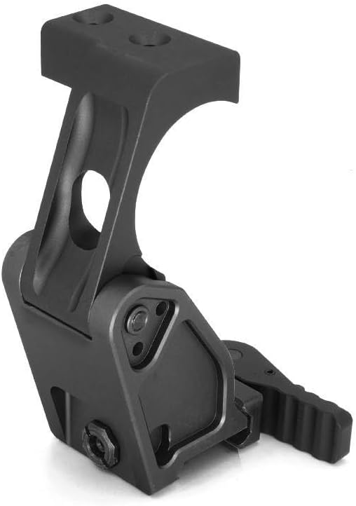 Holosu HM3X Flip 3X Magnifier Riser Mount with Fast QD Lever 2.26" Height，Quick Release & Flip-to-Center (FTC) Mechanism，Side Scope Metal Mount Base，for Holosu HM3X 3X Magnifier， for 20mm Rail