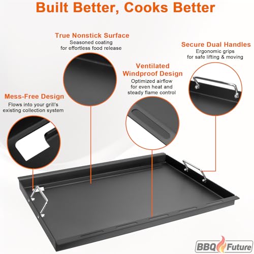 Image of Full Size Griddle Insert for Weber Summit 400 Series with Spatula Set