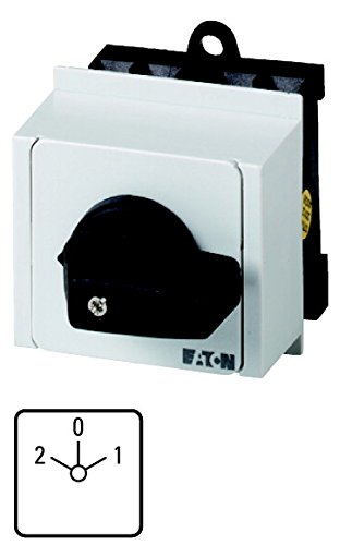 Eaton 013337 Pol Conmutador, contactos: 5, 20 A, 2 drehzahlen, 2 Railes wicklungen, frontal Cartel: 2 – 0 de 1, 60 °, rastend, distribución de montaje