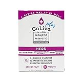 GoLive HERS for WOMEN Sugar-Free Synbiotic (Probiotic & Prebiotic); +25 Billion CFUs; 10 Clinical Strains. Formulated and Recommended by Doctors and Dietitians for Digestion, Metabolism, Immunity.