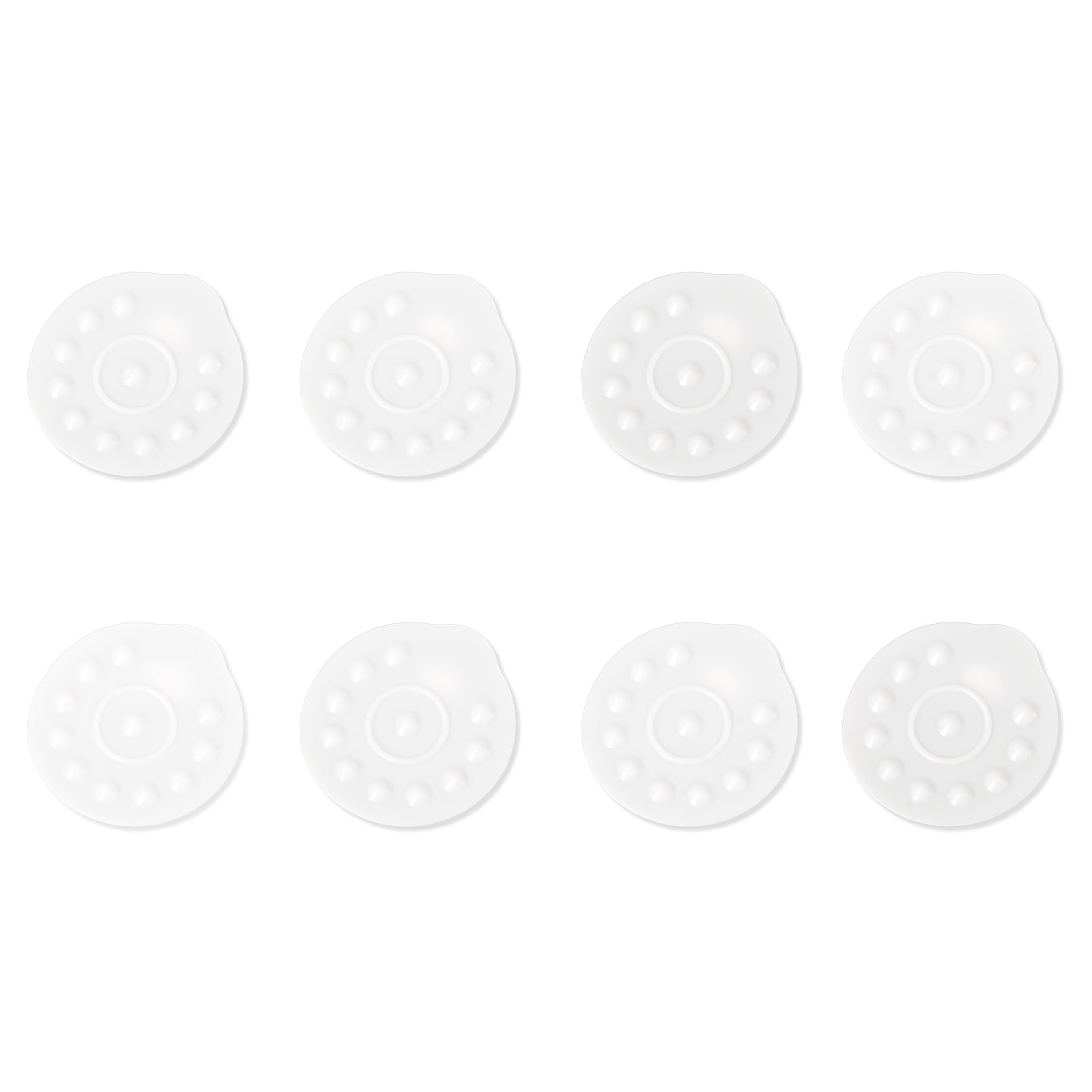 8 Sztuk Zamiennik Membrany Silikonowej do Medela, nie Zawiera BPA Czesci Laktatora Akcesoria Zamienne do Laktatora Recznego i Elektrycznego (Bialy)