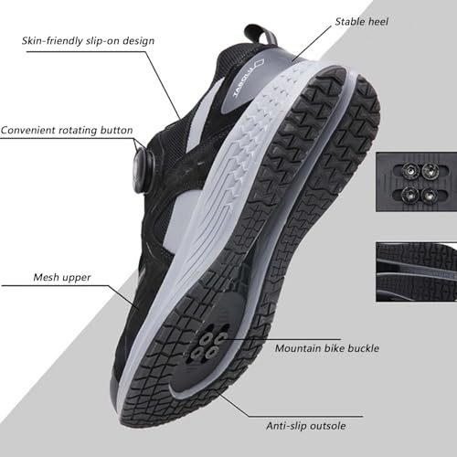Zapatillas ciclismo para evitar fatiga con fijación Look Delta y SPD-SL 2