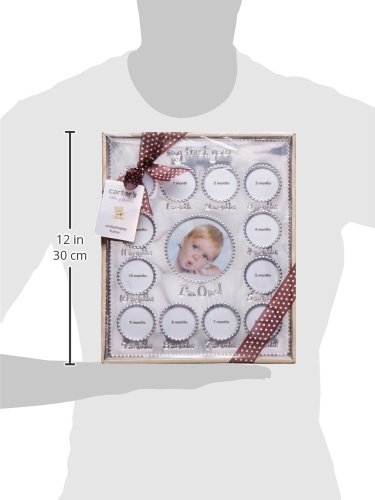 Carter's Year of Photos Frame - Silver