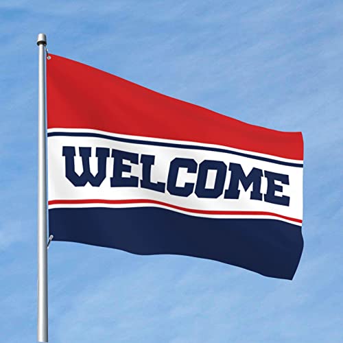 Drapeaux universitaires pour dortoir 152x244cm | Grand panneau de bienvenue