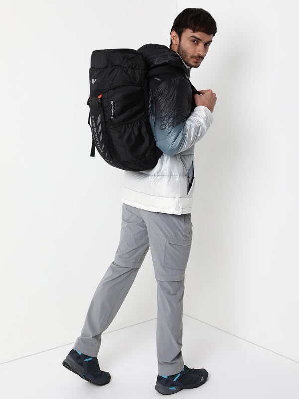 Image of Wildcraft Travel Pro 30 Casual Backpack for Mens & Womens | Unisex Hiking Backpack (30 liter,Black)