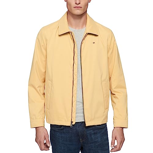 Image of Tommy Hilfiger Men's Lightweight Zip-up Microtwill Golf Jacket (Standard and Big & Tall Sizes)