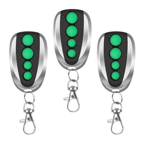 Télécommande 433,92 MHz compatible TOPENS M12 lot de 3 émetteurs 4 boutons